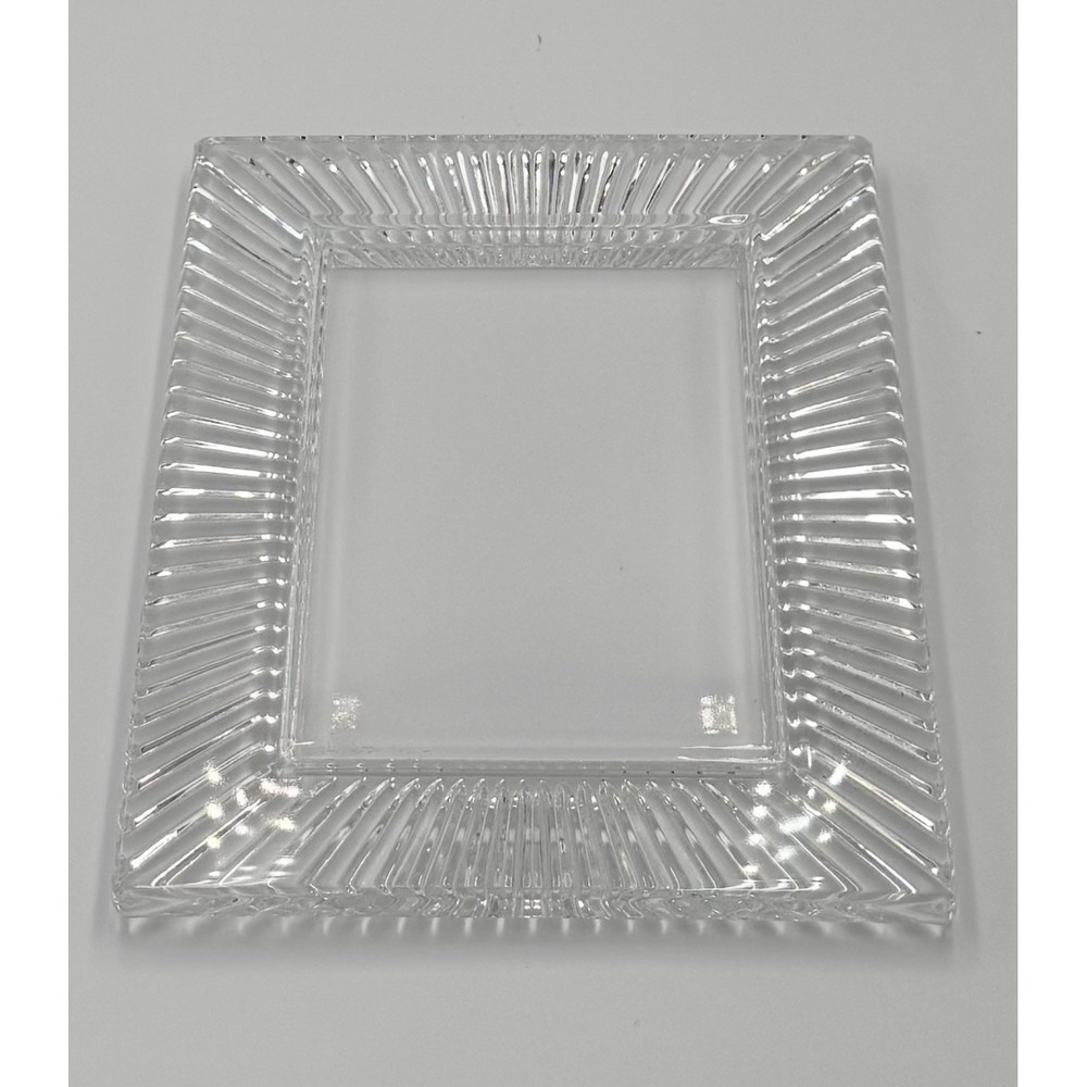 VTG Waterford Crystal Somerset Pattern 5" X 7" Tabletop Picture Frame - Picture 5 of 8